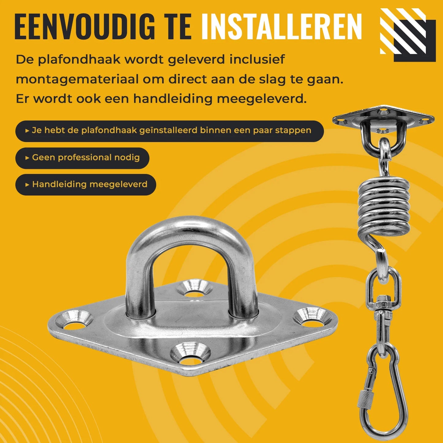 Suspension system with spring